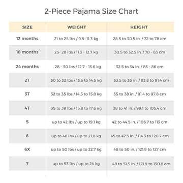 Burt's Bees Baby baby girls Pajamas, Tee Pant 2-piece Pj Set, 100% Organic Cotton and Toddler Pajama Bottoms, Hugs & Kisses, 4T US