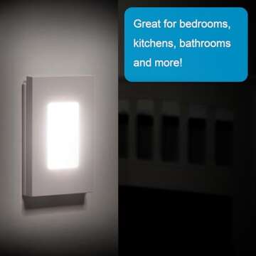 GE SlimLine CoverLite LED Night Light for Modern Homes