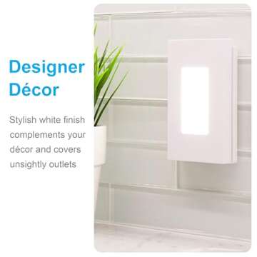 GE SlimLine CoverLite LED Night Light for Modern Homes