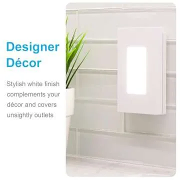 GE SlimLine CoverLite LED Night Light for Modern Homes