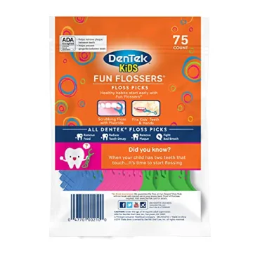 DenTek Kids Fun Flossers - Fun Flossing for Children