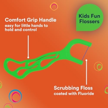 DenTek Kids Fun Flossers - Fun Flossing for Children