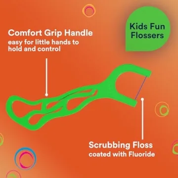 DenTek Kids Fun Flossers - Fun Flossing for Children