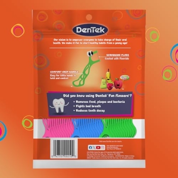 DenTek Kids Fun Flossers - Fun Flossing for Children