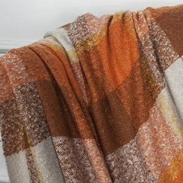 Ultimate Soft Vintage Plaid Throw Blanket for Cozy Decor