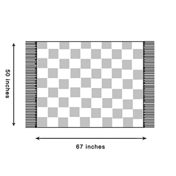 Ultimate Soft Vintage Plaid Throw Blanket for Cozy Decor