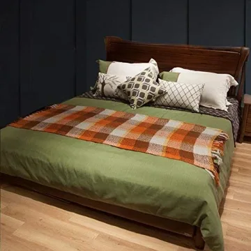 Ultimate Soft Vintage Plaid Throw Blanket for Cozy Decor