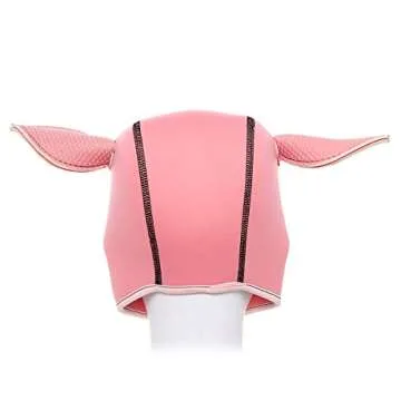 HOT TIME Neoprene Piggy Hood Full Face Mask Cosplay Head Masks Novelty Costume Animal Dog Head Masks pup play hoods