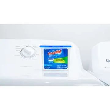 DampRid Fragrance Free Disposable Moisture Absorber - 10.5 oz. Each - 3 Pack – Attracts & Traps Excess Moisture, Eliminates Musty Odors, Creates Fresher, Cleaner Air White