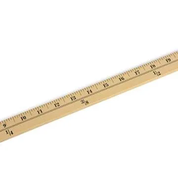 Dritz Wooden Yardstick for Crafting - 36-Inch Durable Measuring Tool