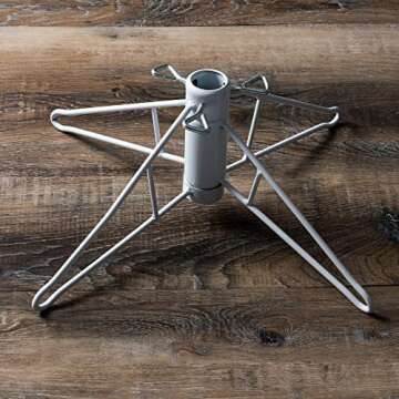 Vickerman 5.5' Silver Tinsel Fir Tree - Unlit Seasonal Decor