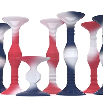 Popdarts USA Themed PRO Pack Game Set (Red White Blue Wigglenobber Target Marker) - Indoor, Outdoor ...