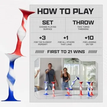 Popdarts USA Themed PRO Pack Game Set for Fun