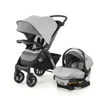 Chicco Bravo LE Trio Travel System - Quick-Fold Stroller