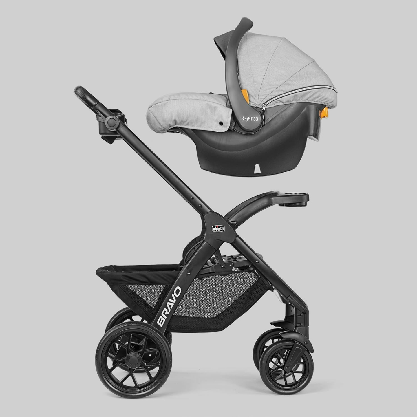 Chicco Bravo LE Trio Travel System - Quick-Fold Stroller