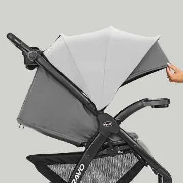 Chicco Bravo LE Trio Travel System - Quick-Fold Stroller