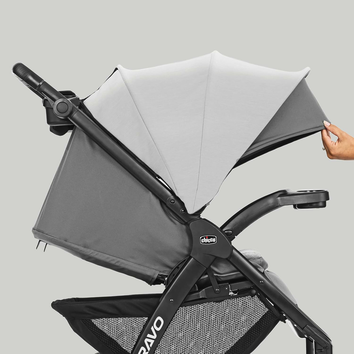 Chicco Bravo LE Trio Travel System - Quick-Fold Stroller