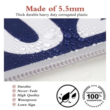 Heavy Duty Double-Sided Trump Yard Signs 2024