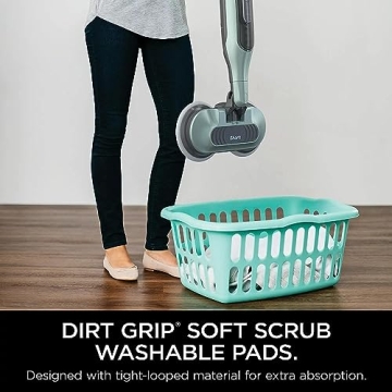 Shark S7000AMZ Steam Mop - Scrub & Sanitize Floors