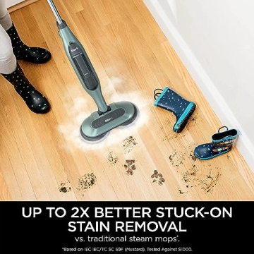 Shark S7000AMZ Steam Mop - Scrub & Sanitize Floors