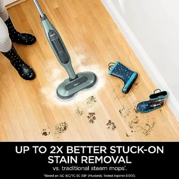 Shark S7000AMZ Steam Mop - Scrub & Sanitize Floors