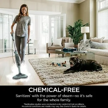 Shark S7000AMZ Steam Mop - Scrub & Sanitize Floors