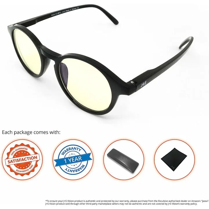 Stylish Anti-Blue Light Glasses for Reading & Gaming