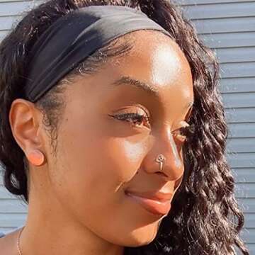 VitaCool 12 Pcs African Nose Cuff for Women, Unique Non-Piercing Style