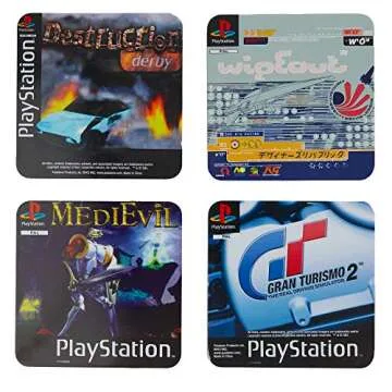 Paladone Game Coasters - Nostalgic Gamer Gift