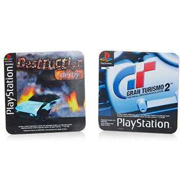 Paladone Game Coasters - Nostalgic Gamer Gift