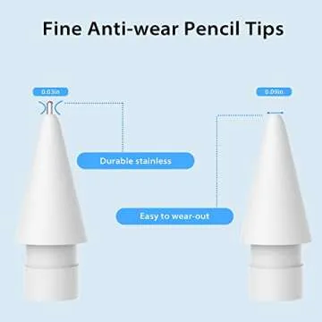 Upgraded Pencil Tips for Precision Control and Durability