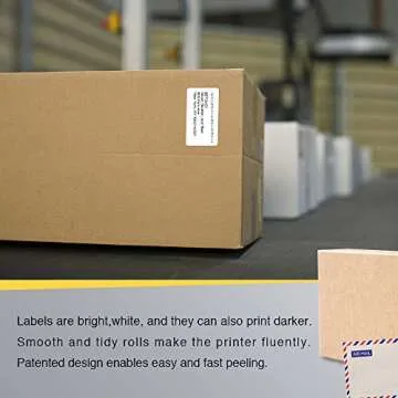 BETCKEY 2.25" x 1.25" Thermal Labels - 10 Rolls