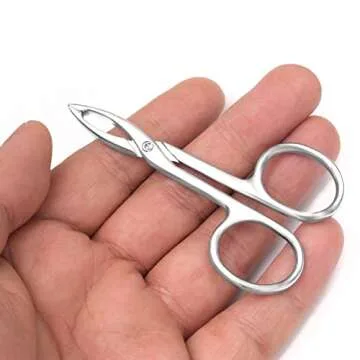 Motanar Scissor Handle Eyebrow Tweezers - 2 Pack