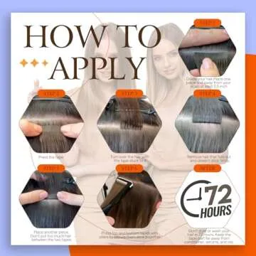 Full Shine 16" Tape-in Hair Extensions for Natural Volume