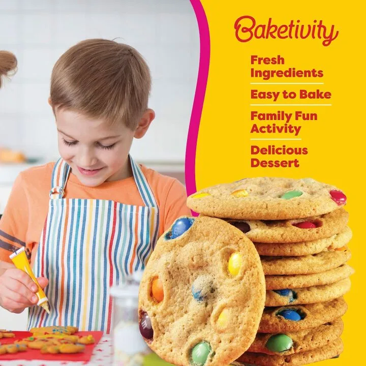 BAKETIVITY Kids Baking Kit - Jumbo Cookie Fun
