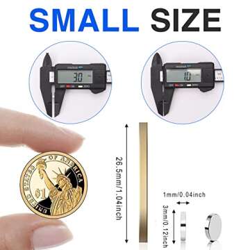 TRYMAG Tiny 360Pcs Neodymium Magnets for Crafts & More