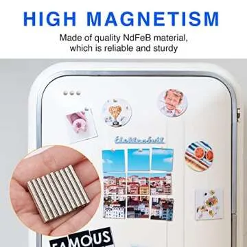 TRYMAG Tiny 360Pcs Neodymium Magnets for Crafts & More