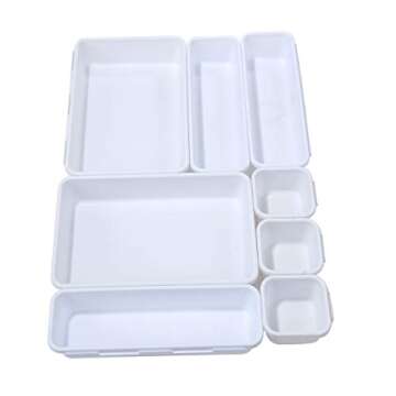 Backerysupply Interlocking Drawer Organizer Set of 10