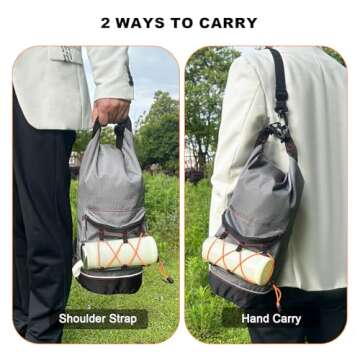 YouTik Foldable Dog Food Travel Bag for Versatile Pet Storage