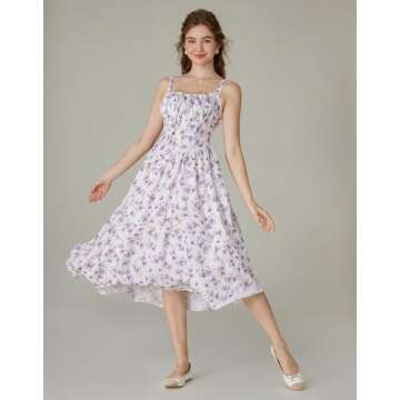 Floral Corset Dress - Stylish Spring Summer Outfit