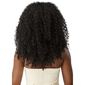Outre Clip-In Hair Extensions - Bohemian Curls Natural Brown
