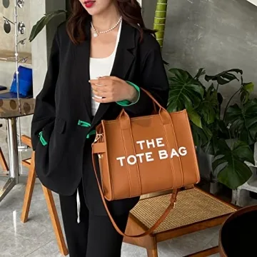 JBB Women Tote Bag Stylish PU Leather Crossbody Handbag