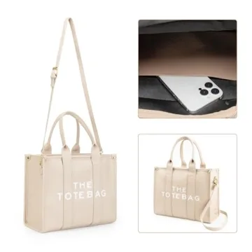 JBB Women Tote Bag Stylish PU Leather Crossbody Handbag