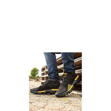 Caterpillar Raider Sport Sneaker Unisex Black/Cat Yellow