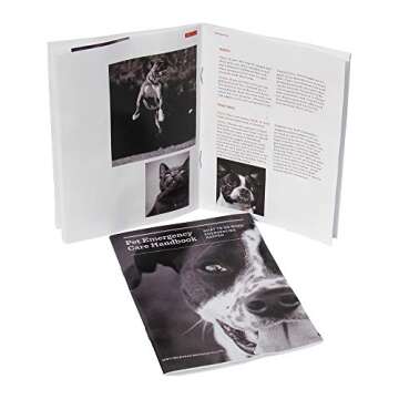 Pet First Aid Kit for Dogs & Cats | First Aid Bag for All Pets and Animals | Perfect for Travel Emergencies with Pet First Aid Guide Book and Instructions | Certified Pet Friendly