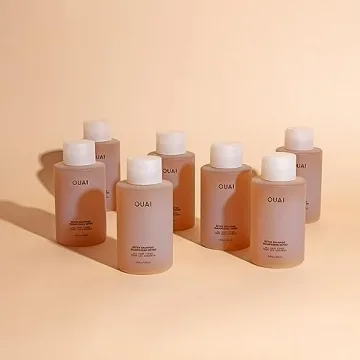 OUAI Detox Shampoo - Clarifying Shampoo for Build Up, Dirt, Oil, Product and Hard Water - Apple Cider Vinegar & Keratin for Clean, Refreshed Hair - Sulfate-Free Hair Care (16 oz)