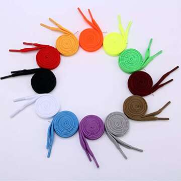 Joycoco 27 Pack Replacement Drawstrings for Sweatpants Shorts Hoodies with Drawstring Threaders and Plastic Cord Locks Drawstrings for Jackets Swim Trunks Shoe Laces Tote Bags 47" Long (Colorful)