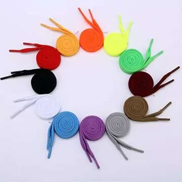 Joycoco 27 Pack Replacement Drawstrings for Sweatpants Shorts Hoodies with Drawstring Threaders and Plastic Cord Locks Drawstrings for Jackets Swim Trunks Shoe Laces Tote Bags 47" Long (Colorful)