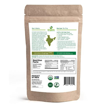 Organic Moringa Powder - Nutrient-Rich Superfood