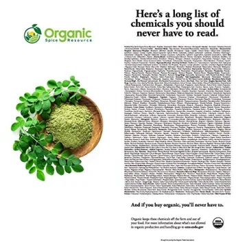 Organic Moringa Powder - Nutrient-Rich Superfood